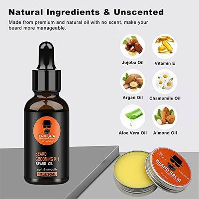 envisha beard grooming kit